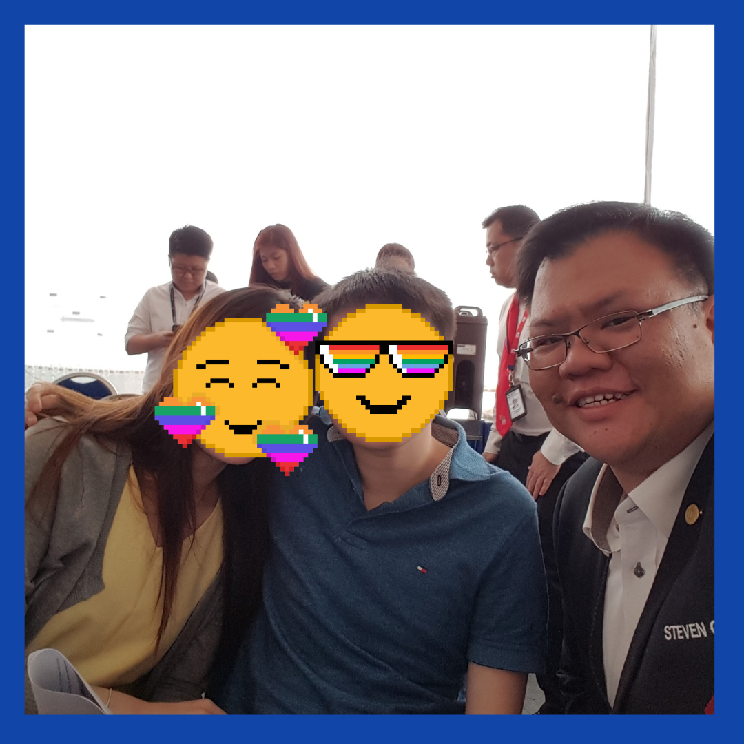 Steven chia customer satisfaction photo