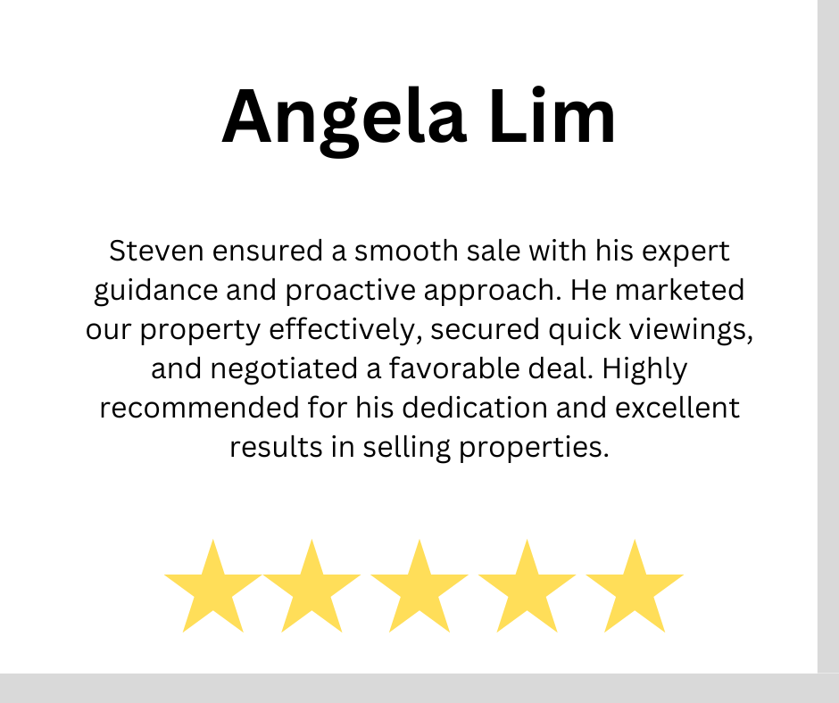 Steven Chia testimonial from Angela