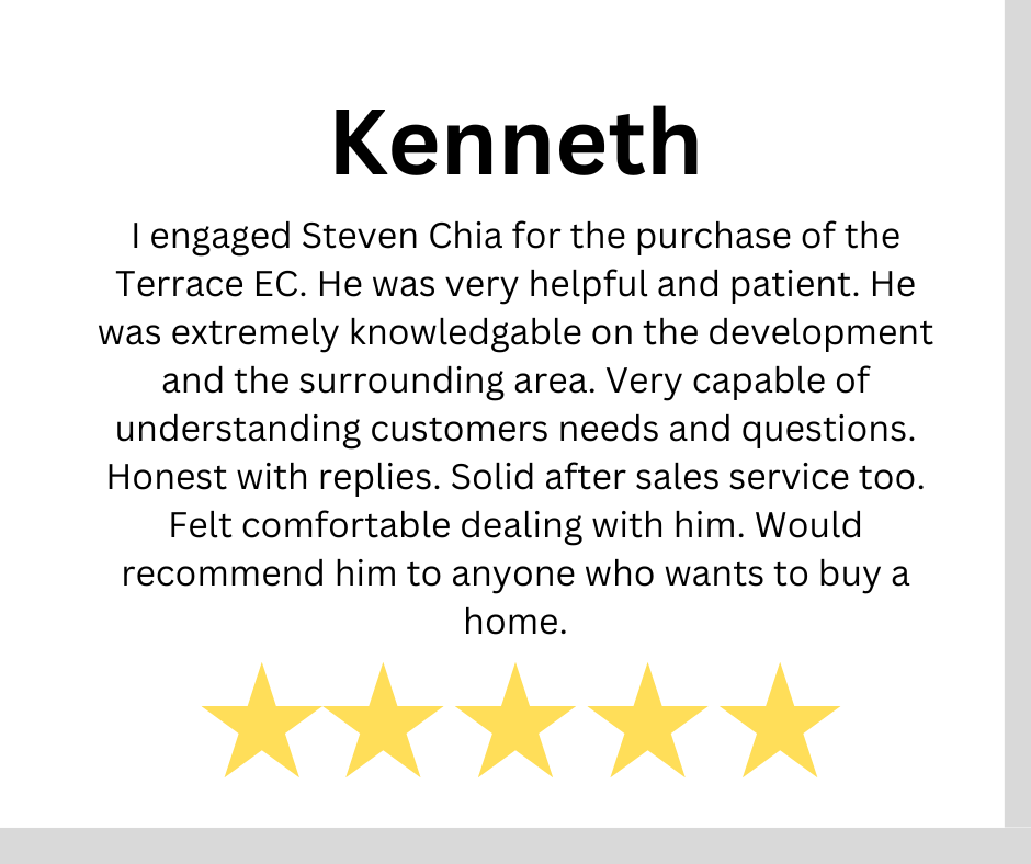 Steven Chia testimonial from Kenneth