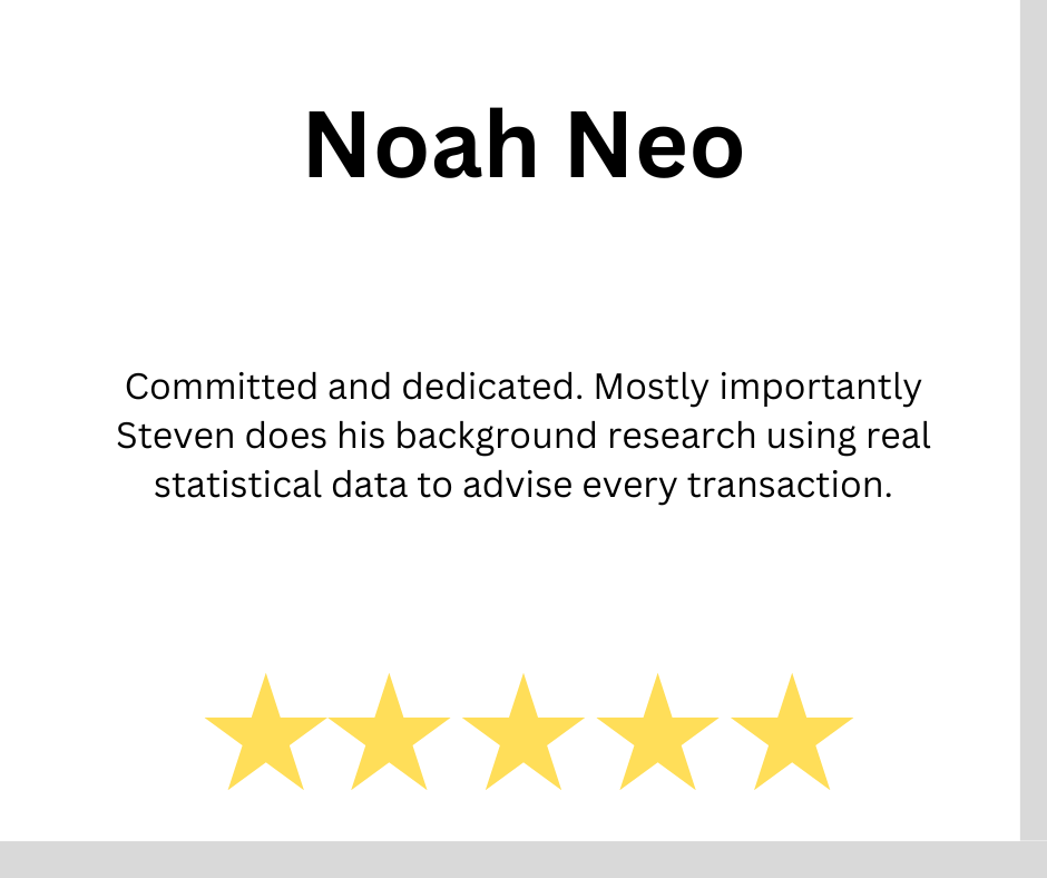 Steven Chia testimonial from Noah