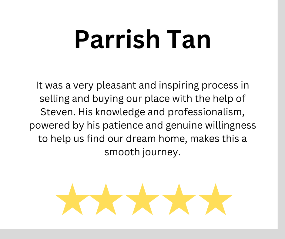 Steven Chia testimonial from Parrish